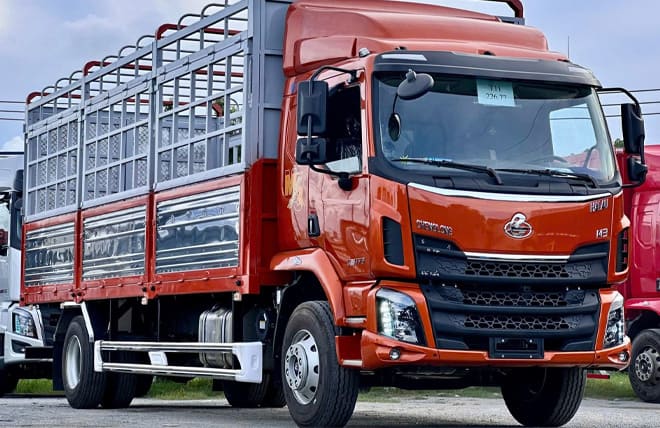 Giới Thiệu Chenglong M3 170Hp 9.7 Tấn Thùng Mui Bạt 7m6