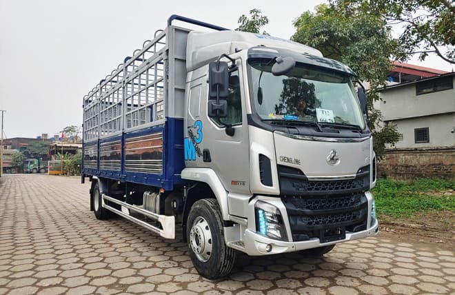 Đánh giá chi tiết cấu hình xe Chenglong M3 170Hp 9 tấn 7m6