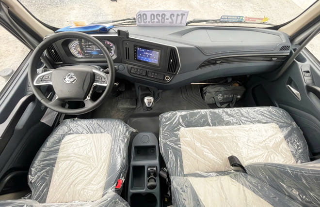 Cabin Tiện Nghi Hỗ Trợ Tài Xế Trong Hành Trình Dài