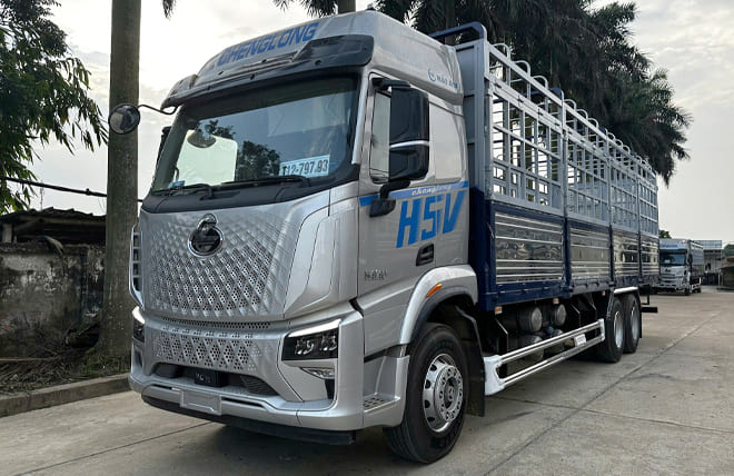 Chenglong H5V 310Hp 14.7 Tấn Mui Bạt 9m9