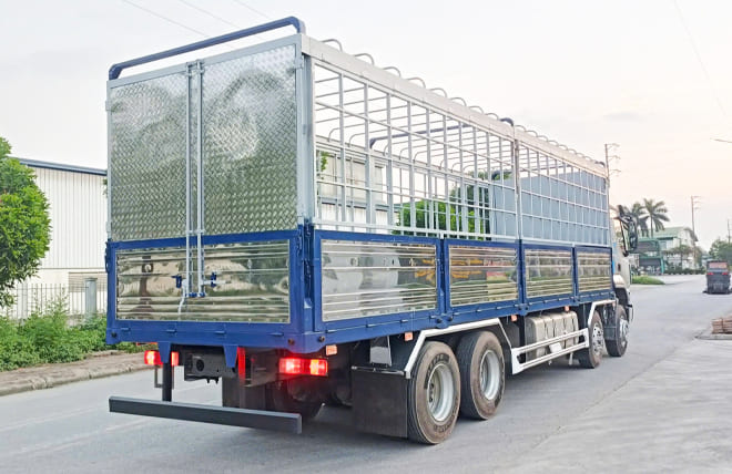 Thùng hàng đáp ứng nhiều nhu cầu vận chuyển