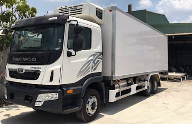 Hình 2: Xe Tải 3 Chân Daewoo 15 Tấn