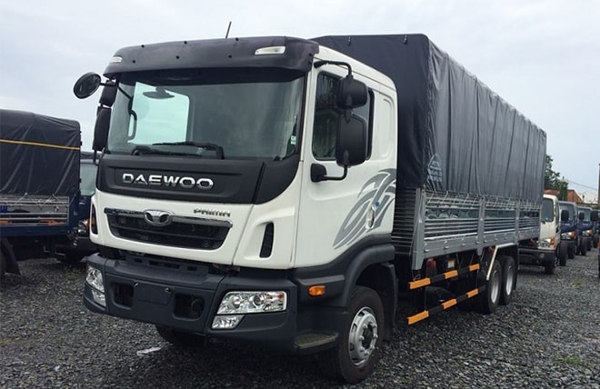 Hình 4: Xe Tải 3 Chân Daewoo 15 Tấn