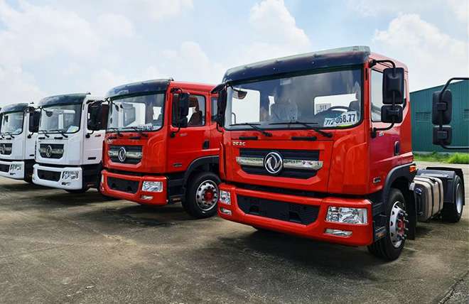Hình 7: Xe Đầu Kéo 1 Cầu Dongfeng