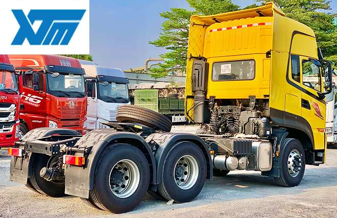 Hình 2: Xe Đầu Kéo 2 Cầu Dongfeng 400Hp