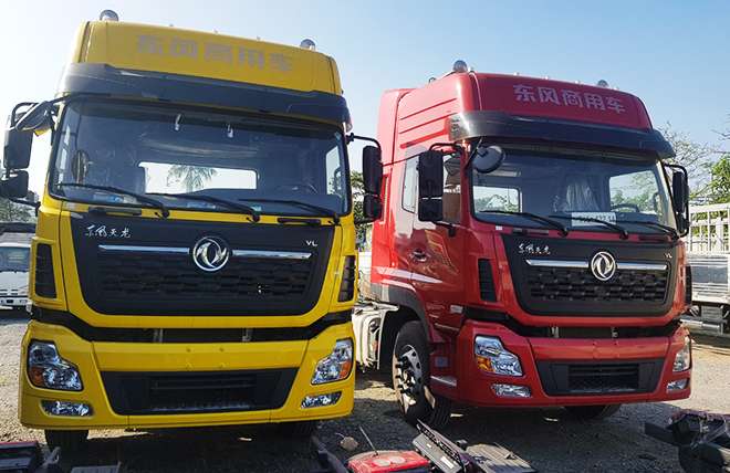 Hình 5: Xe Đầu Kéo 2 Cầu Dongfeng 420Hp