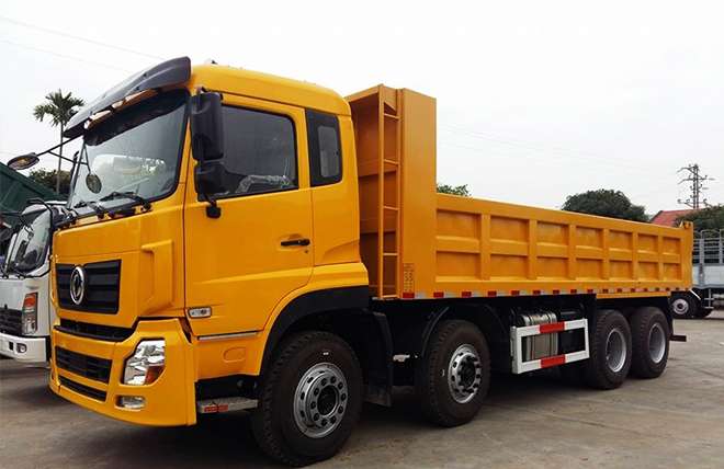 Hình 4: Xe Ben 4 Chân Dongfeng