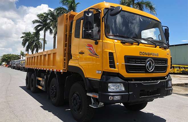 Hình 6: Xe Ben 4 Chân Dongfeng