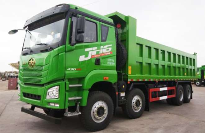 Hình 5: Xe Ben 4 Chân Faw JH6 390Hp