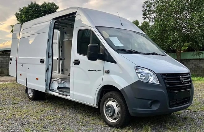 Hình 2: Xe Tải Van GAZelle Next 3 Chỗ 670kg