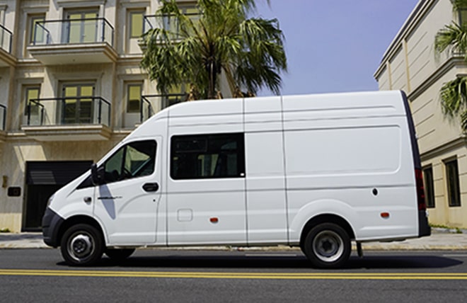 Hình 4: Xe Tải Van GAZelle Next 6 Chỗ 590kg