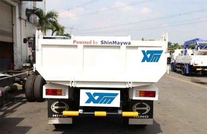 Hình 7: Xe Ben 3 Khối Hino XZU342 MD