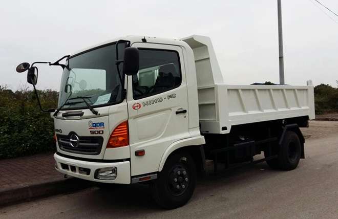 Hình 2: Xe Ben 5 Khối Hino FC