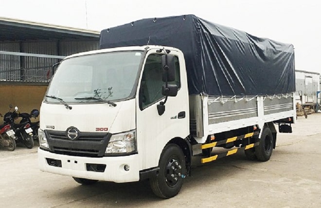 Hình 1: Xe Tải Hino XZU730 5 Tấn