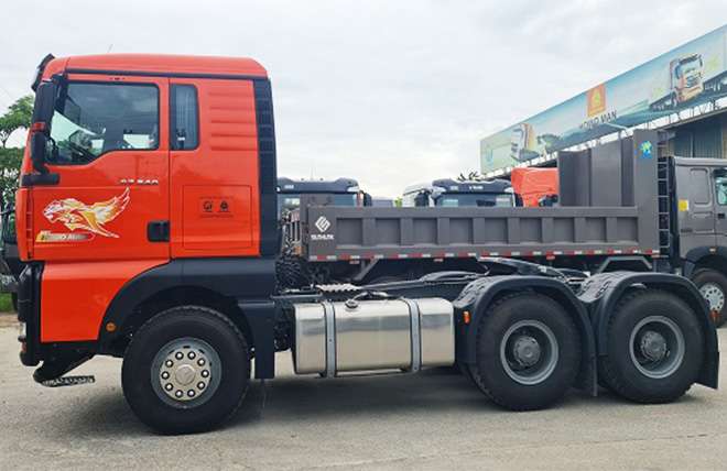 Hình 3: Xe Đầu Kéo 2 Cầu Howo 540 Hp