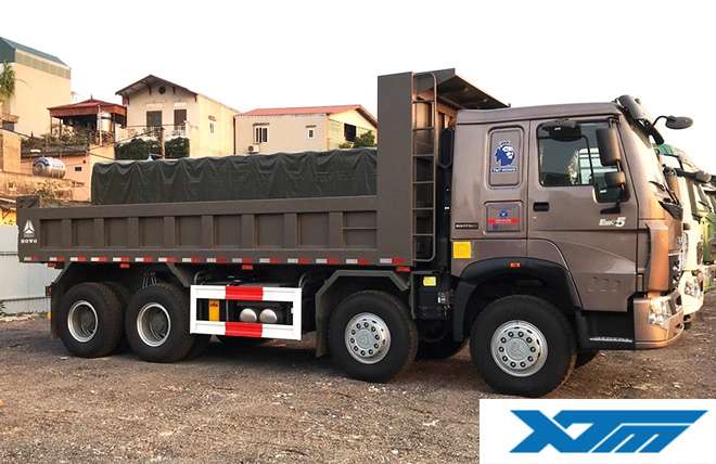 Hình 8: Xe Ben 4 Chân Howo