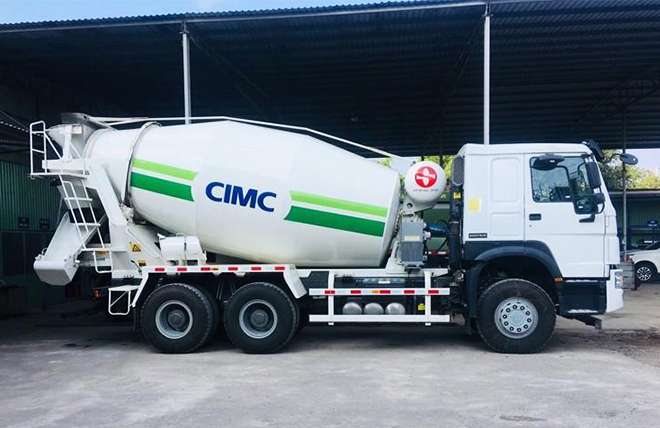 Hình 3: Xe Bồn Trộn Bê Tông Howo 10 Khối