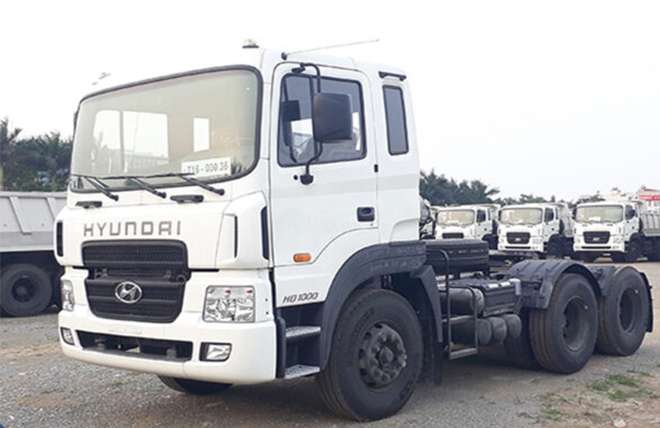 Hình 1: Đầu Kéo 2 Cầu Hyundai HD1000