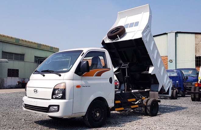 Hình 3: Xe Ben 1.5 Tấn Hyundai H150