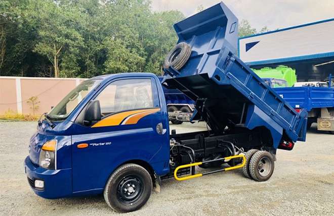 Hình 4: Xe Ben 1.5 Tấn Hyundai H150
