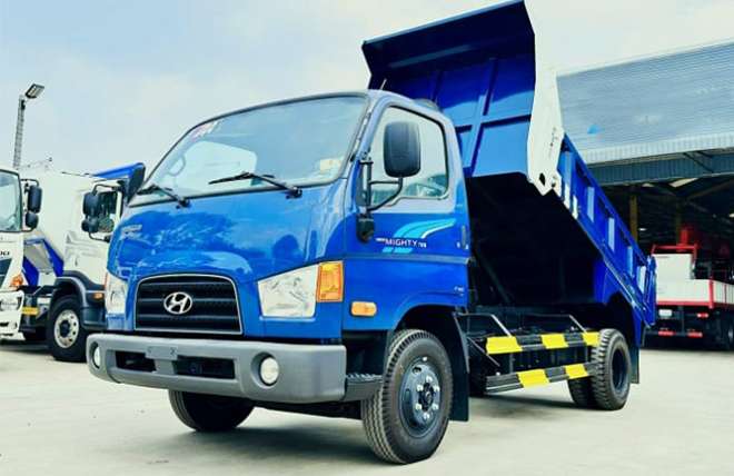 Hình 4: Xe Ben 3.5 Tấn Hyundai N75S