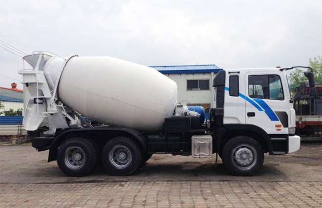 Hình 6: Xe Bồn Trộn Bê Tông Hyundai HD270 7 Khối