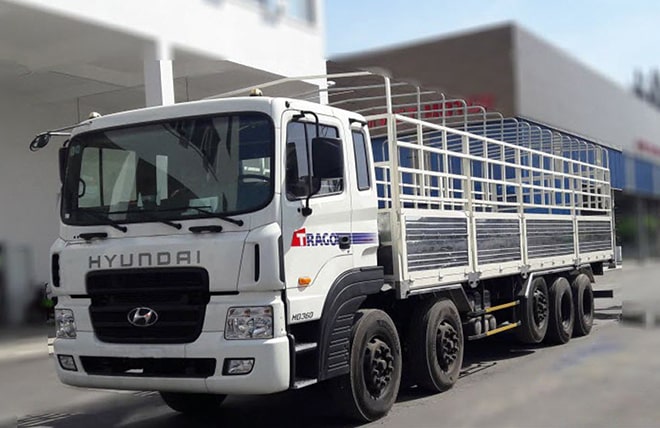 Hình 1: Xe Tải Hyundai 5 Chân 22 Tấn