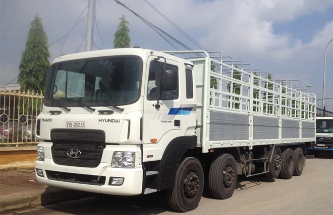 Hình 2: Xe Tải Hyundai 5 Chân 22 Tấn