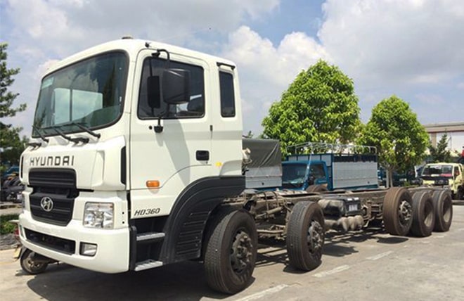 Hình 3: Xe Tải Hyundai 5 Chân 22 Tấn