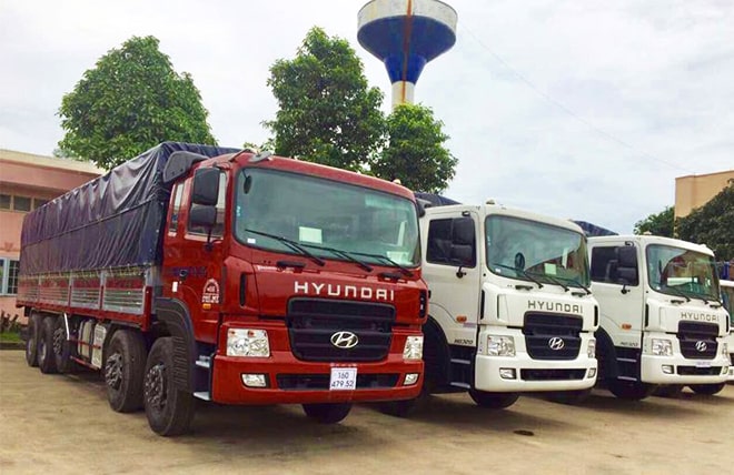 Hình 6: Xe Tải Hyundai 5 Chân 22 Tấn