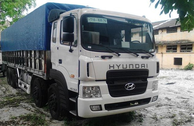 Hình 4: Xe Tải Hyundai 5 Chân 22 Tấn