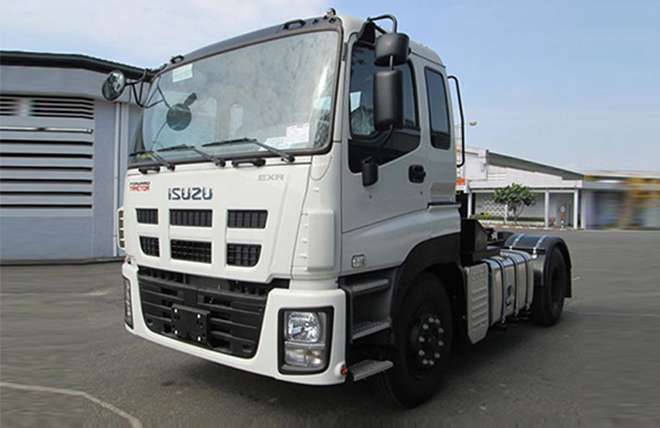 Hình 1: Đầu Kéo 1 Cầu Isuzu EXR 380Ps
