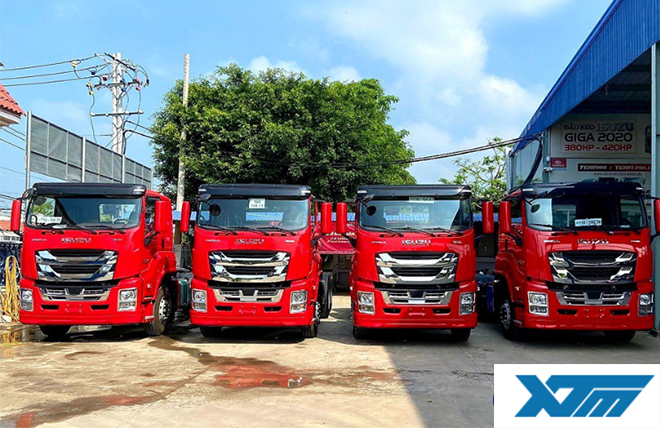 Hình 6: Đầu Kéo 2 Cầu Isuzu EXZ 380Ps