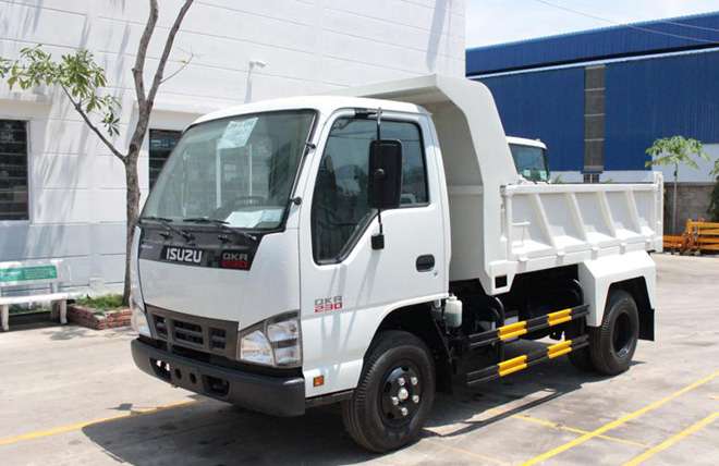 Hình 1: Xe Ben 2 Tấn Isuzu QKR