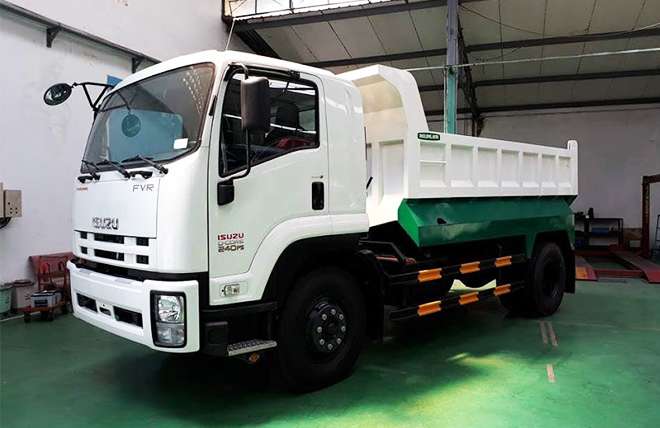 Hình 2: Xe Ben 7 Khối Isuzu FVR