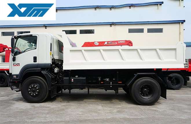 Hình 3: Xe Ben 7 Khối Isuzu FVR