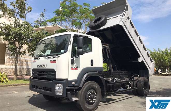 Hình 4: Xe Ben 7 Khối Isuzu FVR