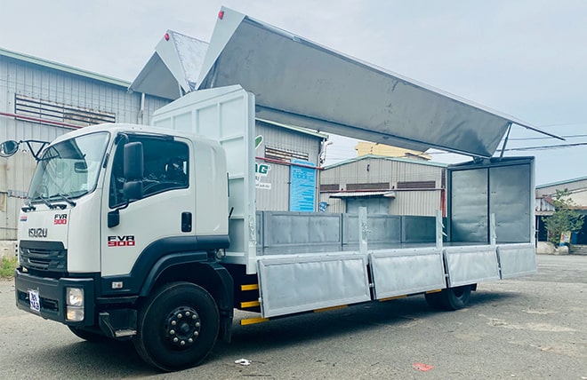 Hình 3: Xe Tải Isuzu FVR34 8 Tấn