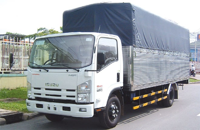 Hình 1: Xe Tải Isuzu NQR75H 5.5 Tấn