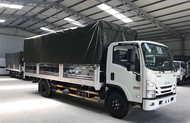 Hình 3: Xe Tải Isuzu NQR75H 5.5 Tấn