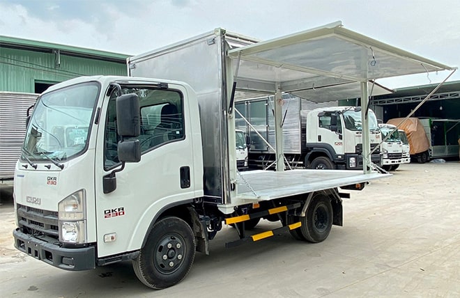 Hình 6: Xe Tải Isuzu QKR230 1.5 Tấn