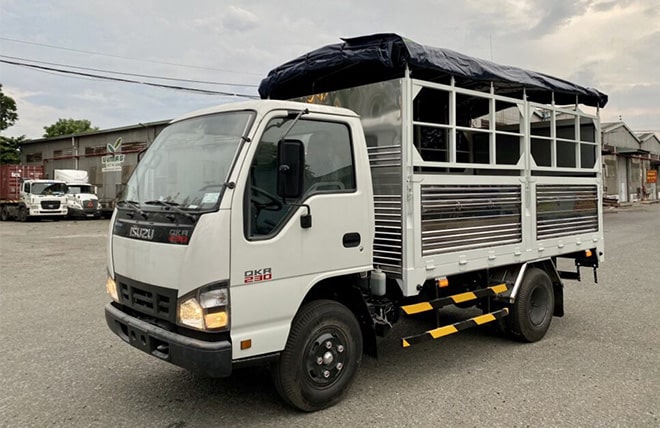 Hình 1: Xe Tải Isuzu QKR230 950Kg