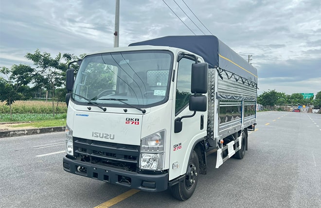 Hình 1: Xe Tải Isuzu QKR270 2.5 Tấn