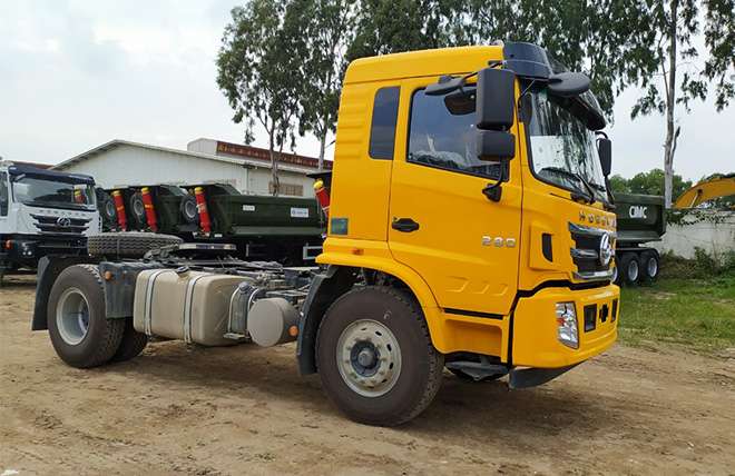 Hình 1: Đầu Kéo 1 Cầu Iveco Hongyan 280Hp