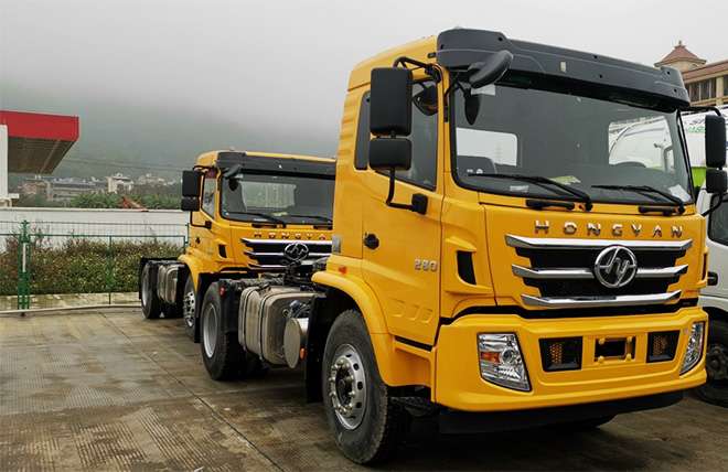 Hình 4: Đầu Kéo 1 Cầu Iveco Hongyan 280Hp