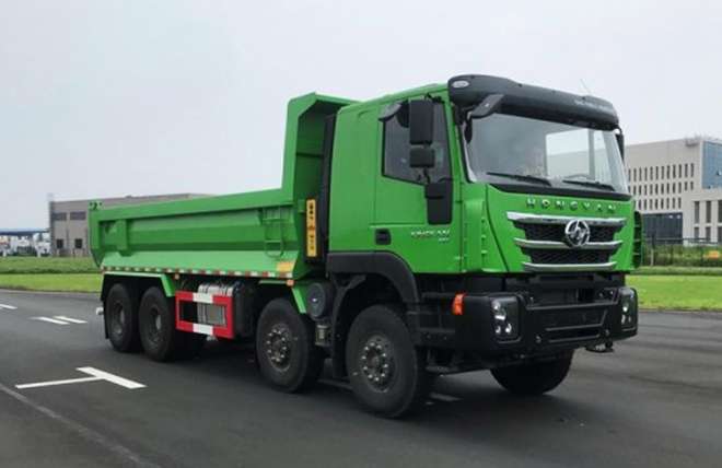 Hình 1: Xe Ben 4 Chân Iveco Hongyan 390Hp