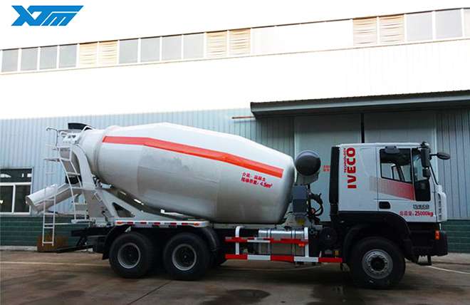 Hình 6: Xe Bồn Trộn Bê Tông Iveco Hongyan 7 Khối