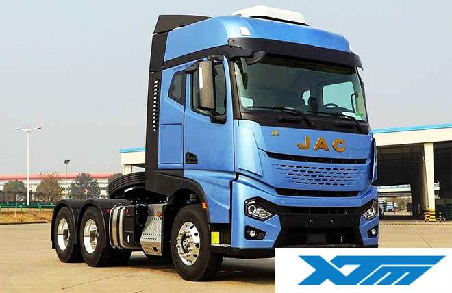 Hình 5: Đầu Kéo 2 Cầu Jac 385Hp