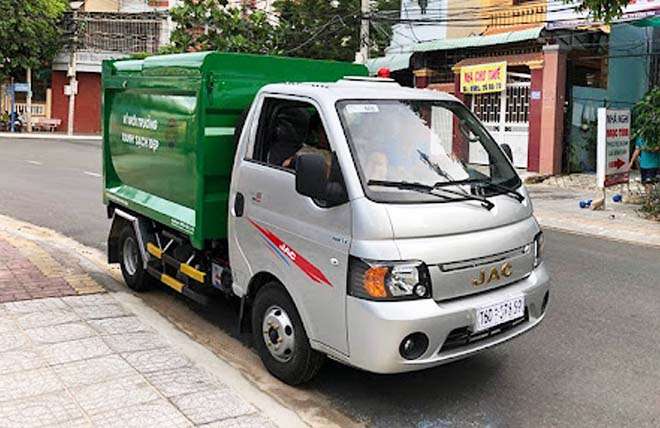 Hình 8: Xe Tải Jac 1.5 Tấn