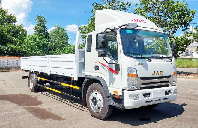 Hình 6: Xe Tải Jac 8 Tấn Thùng Lửng